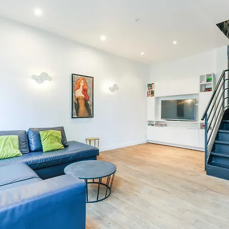 Bastille - Elegant Duplex Loft -6p Appartamento *
