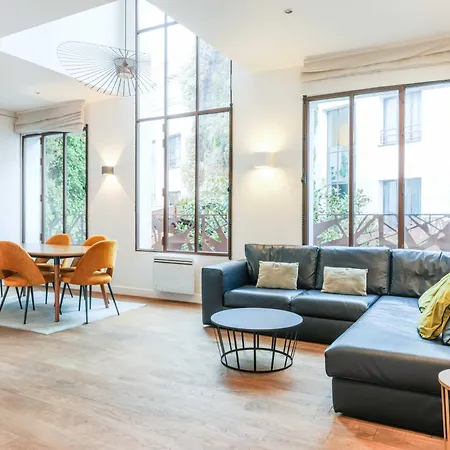 Bastille - Elegant Duplex Loft -6p Parigi