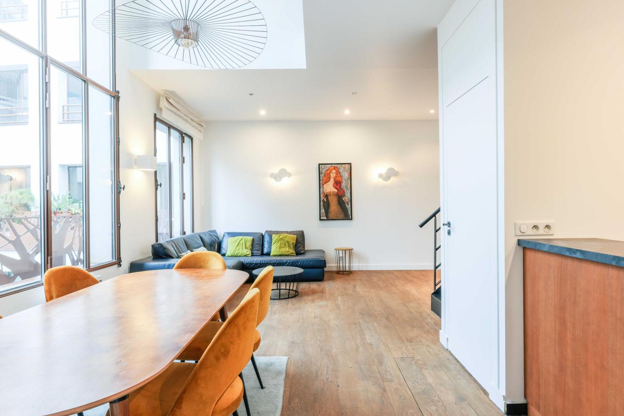 Bastille - Elegant Duplex Loft -6p Appartamento Parigi